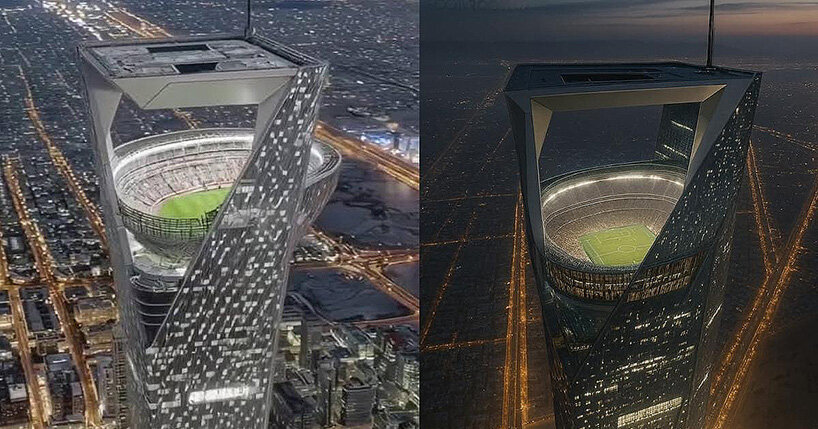 Saudi Arabia Sky Stadium 2034