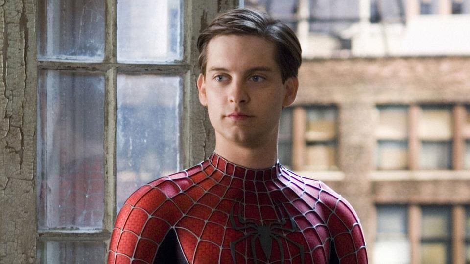Tobey Maguire in Spiderman 4