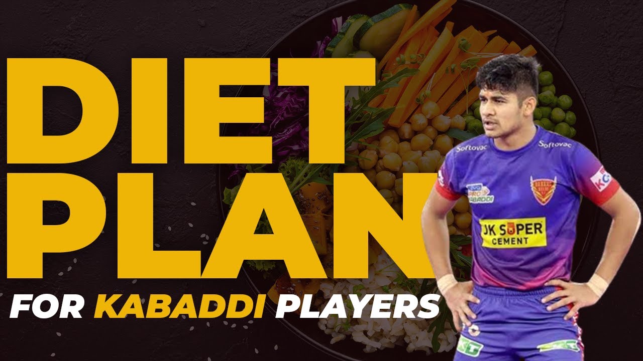 Kabaddi Raider Diet Plan Vegetarian Indian