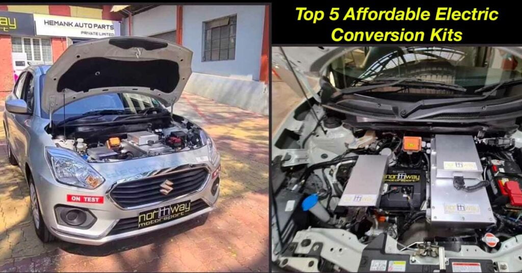 Cost of Converting An Old Petrol Car to EV in India
